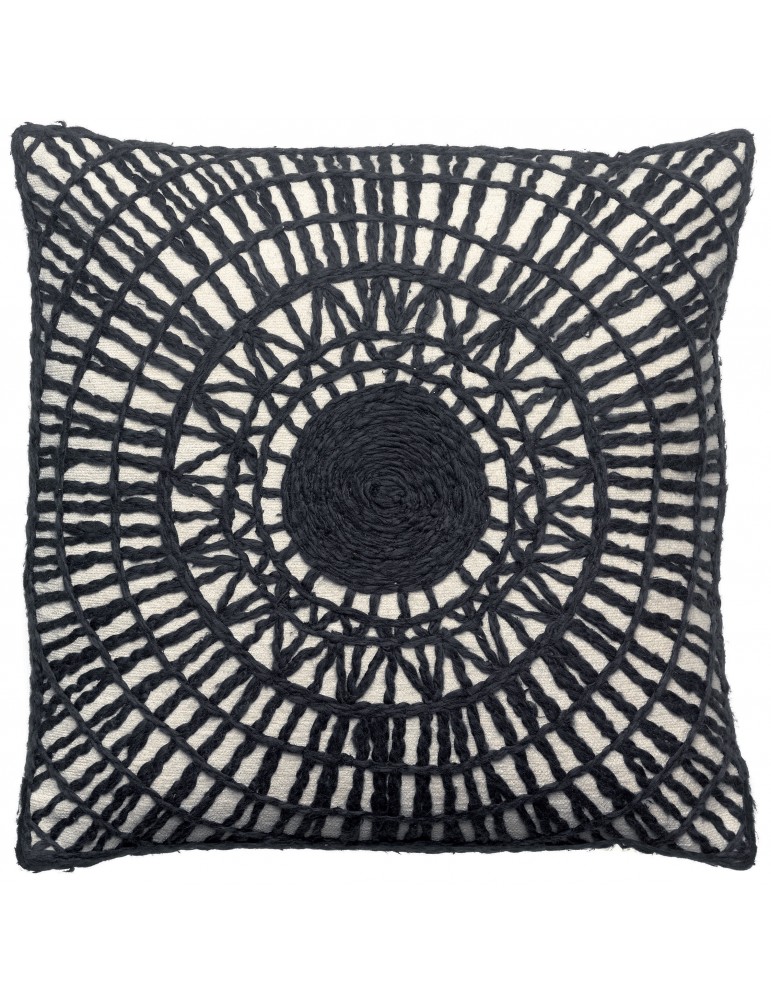 Coussin brodé Noa Ombre 45 x 45 4984078000Vivaraise Coussin brodé Noa Ombre 45 x 45 4984078000Vivaraise
