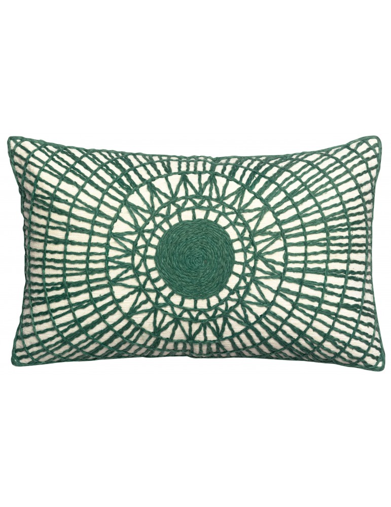 Coussin brodé Noa Epicea 40 x 65 4985028000Vivaraise Coussin brodé Noa Epicea 40 x 65 4985028000Vivaraise