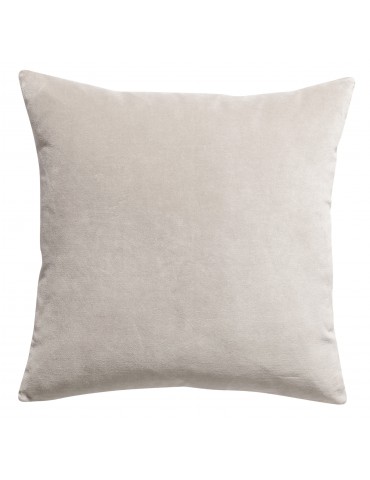Coussin uni Elise Grège 45 x 45 2409015000Vivaraise