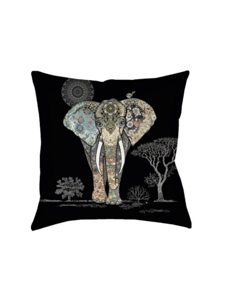 Coussin garni carré Bug Art Jewels Eléphant 35x35cm COU03C01Kiub Coussin garni carré Bug Art Jewels Eléphant 35x35cm COU03C01Kiub