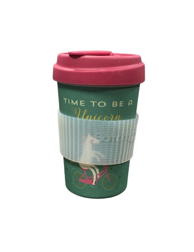 Mug de voyage chic mic Time for unicorns licorne  400 ml 