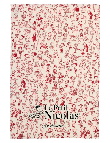 Torchon Le petit Nicolas Personnages Ecru 48 x 72 7131010000Winkler