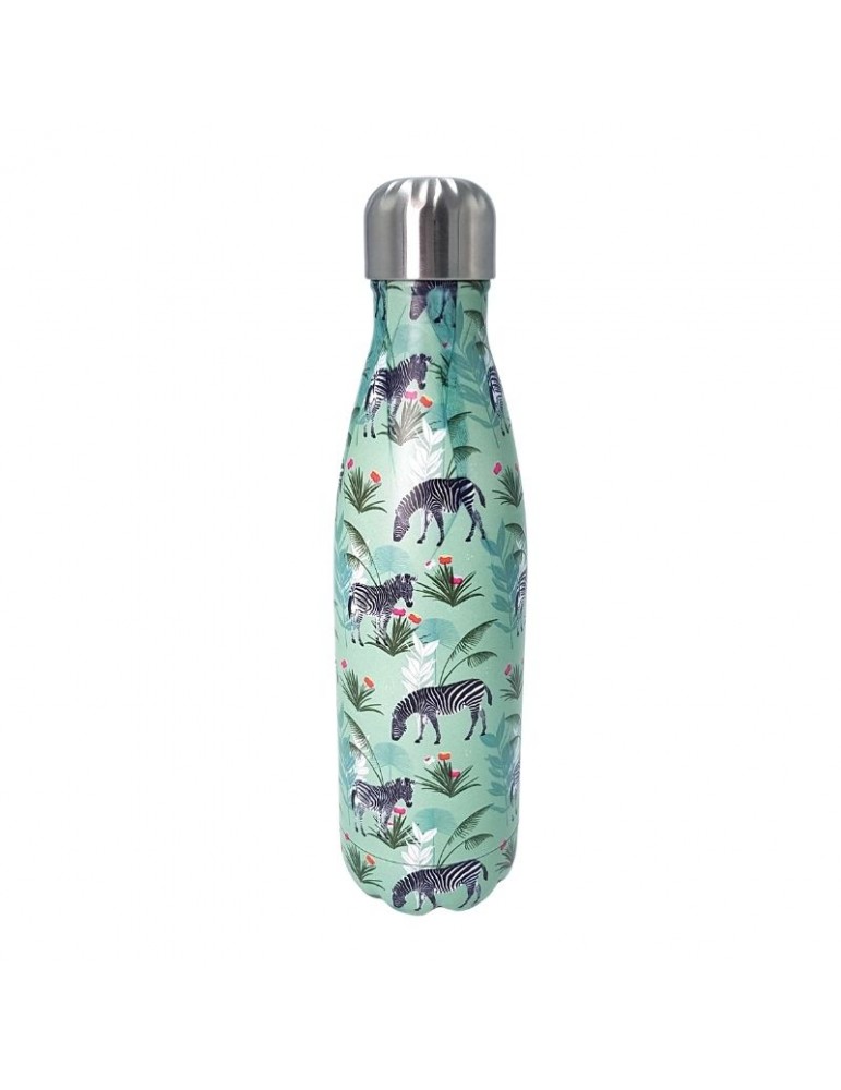 Bouteille isotherme 500ml Savane Zèbre BOUTH19S01 ZKiub Bouteille isotherme 500ml Savane Zèbre BOUTH19S01 ZKiub