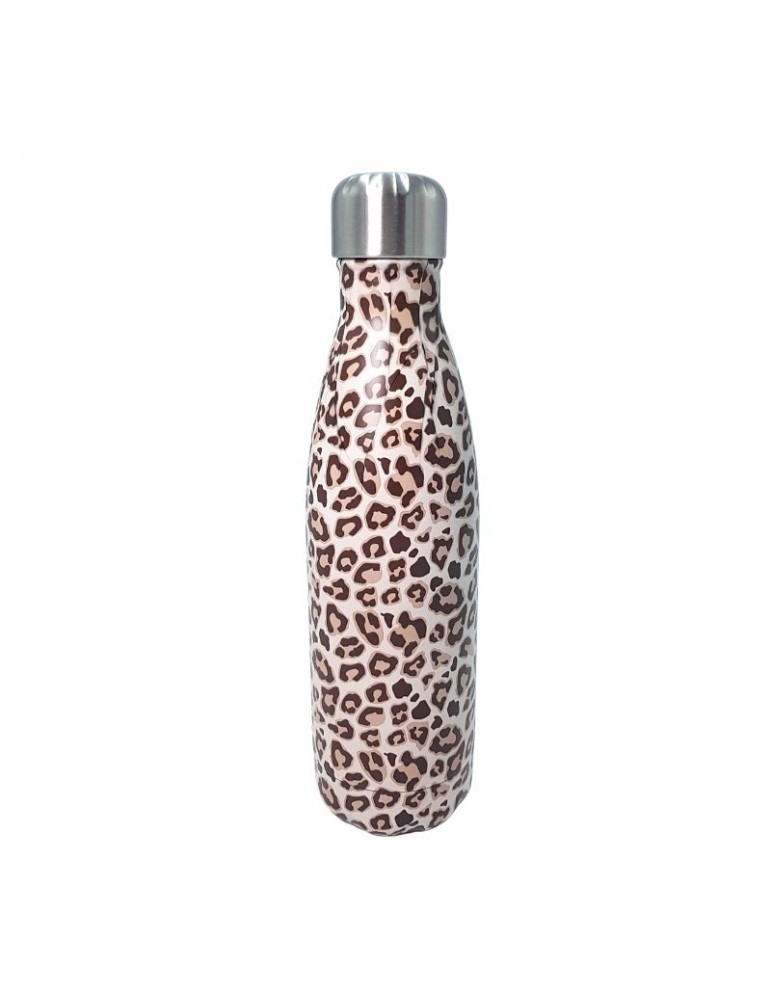 Bouteille isotherme inox 500ml - Leopard LTBOT47Label'tour