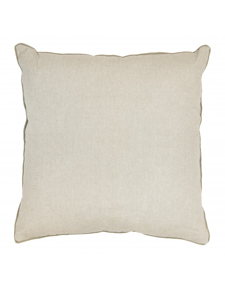 Coussin maxi Clive Cement 60 x 60 2839070000Les Ateliers du Linge Coussin maxi Clive Cement 60 x 60 2839070000Les Ateliers du Linge