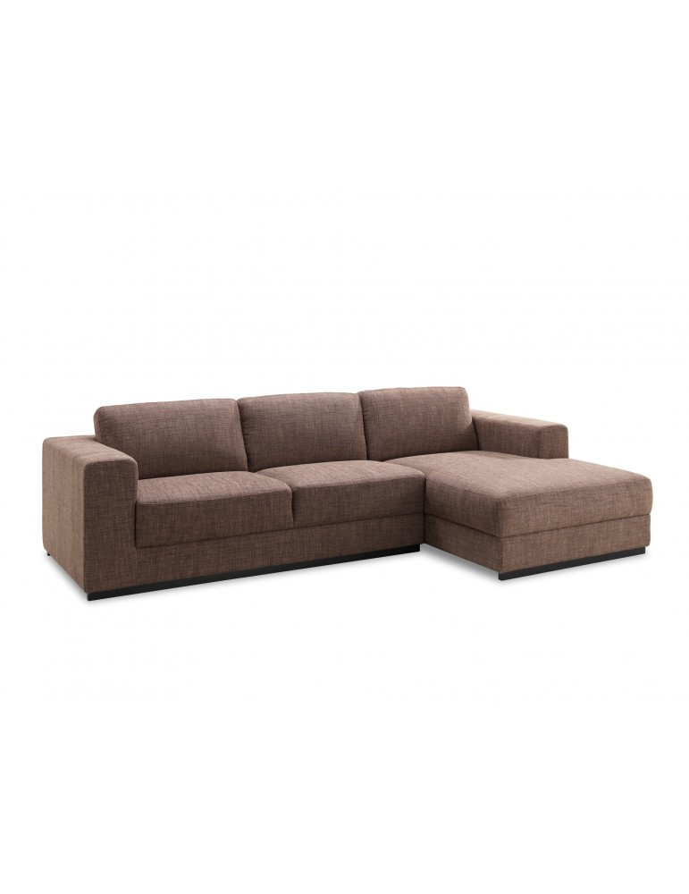 Road Marron Mende - Canape d'angle en tissu angle droit C105-MENDEBROWN-AD Road Marron Mende - Canape d'angle en tissu angle droit C105-MENDEBROWN-AD