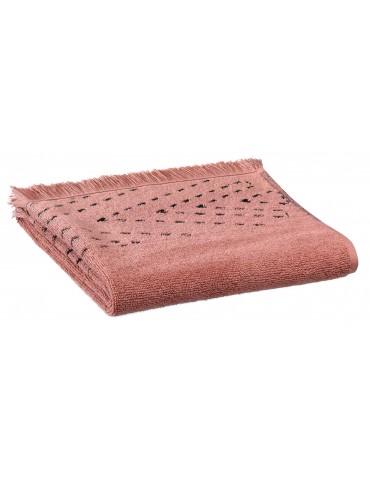 Serviette de toilette Julia Blush 50 x 100 5079330000Vivaraise