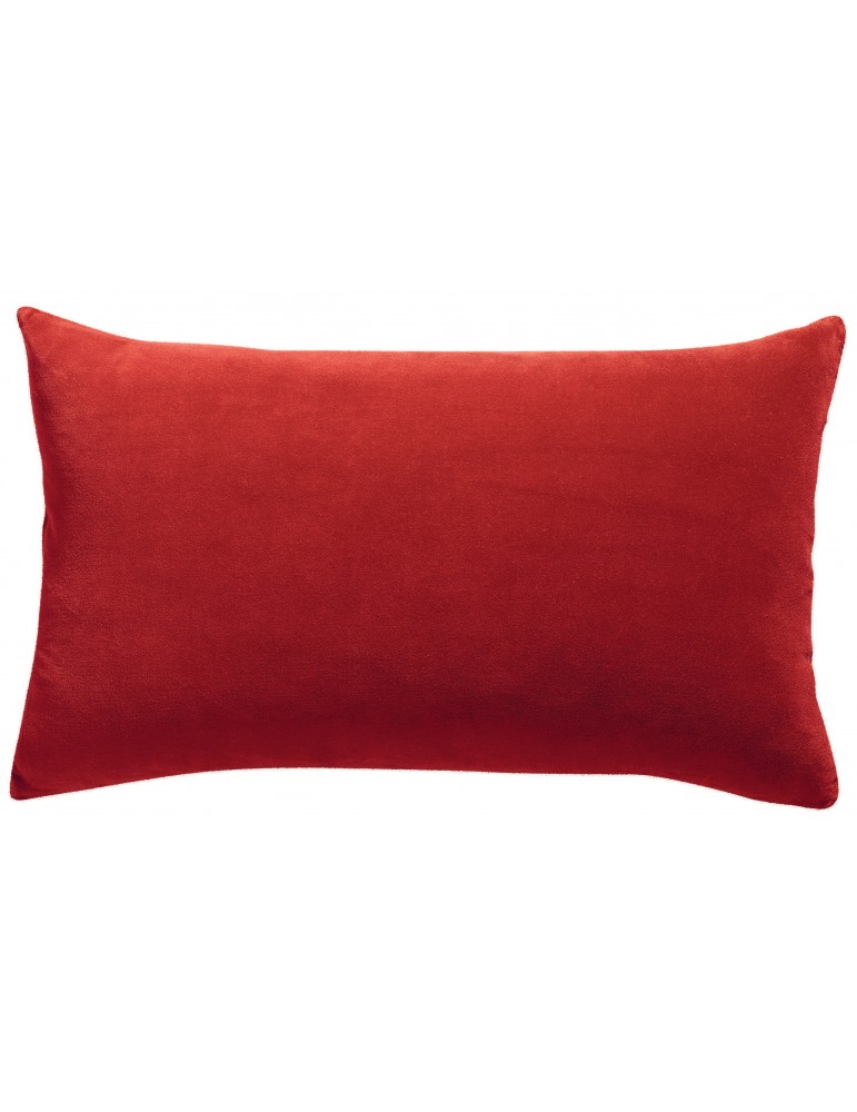 Coussin uni Elise Groseille 30 x 50 2393035000Vivaraise