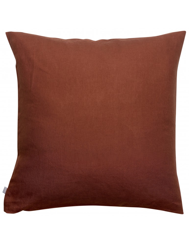 Taie d'oreiller stonewashed Zeff Caramel 65 x 65 1308857000Vivaraise Taie d'oreiller stonewashed Zeff Caramel 65 x 65 1308857000Vivaraise