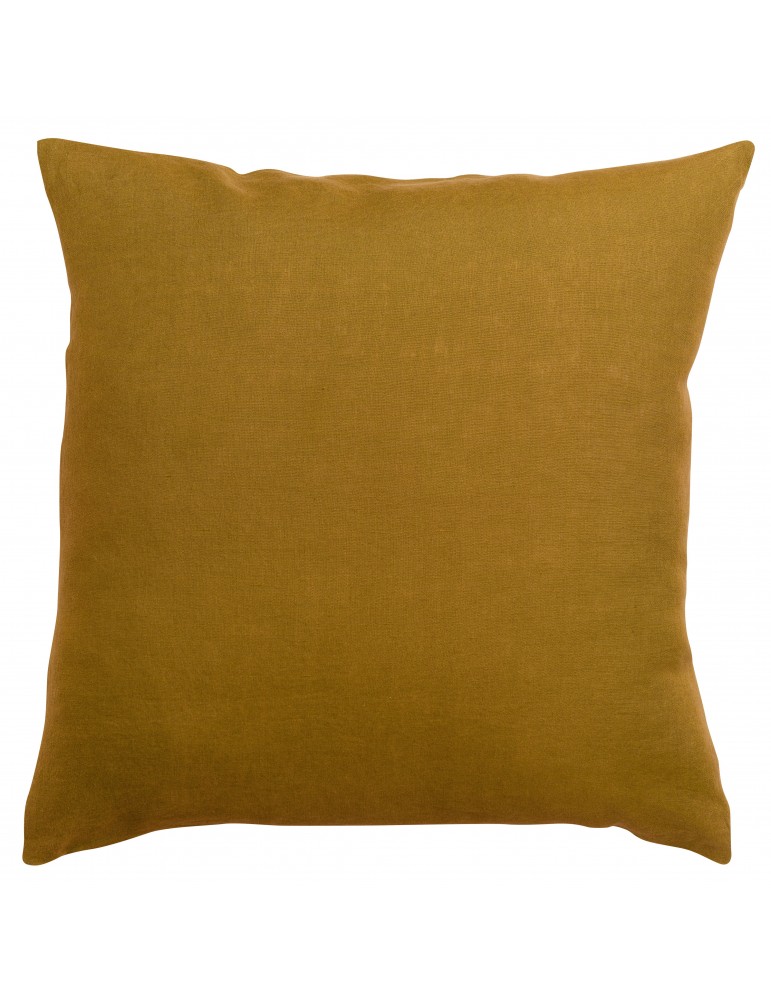 Taie d'oreiller stonewashed Zeff Bronze 65 x 65 1308872000Vivaraise Taie d'oreiller stonewashed Zeff Bronze 65 x 65 1308872000Vivaraise