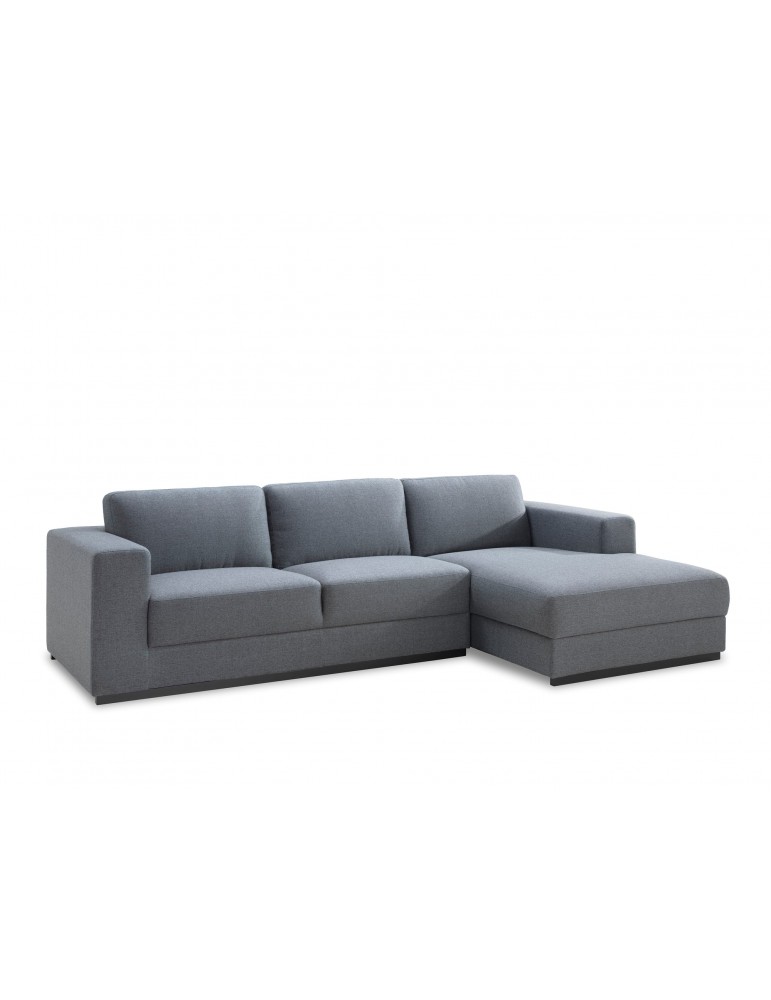 Road Gris City - Canape d'angle en tissu angle droit C105-CITYGREY-AD Road Gris City - Canape d'angle en tissu angle droit C105-CITYGREY-AD