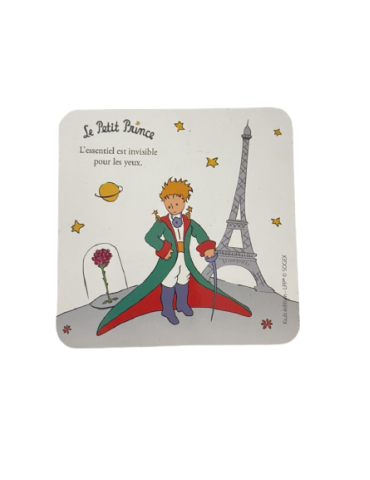 Dessous de verre carrés X6 Le Petit Prince A Paris SOV26Z01Kiub