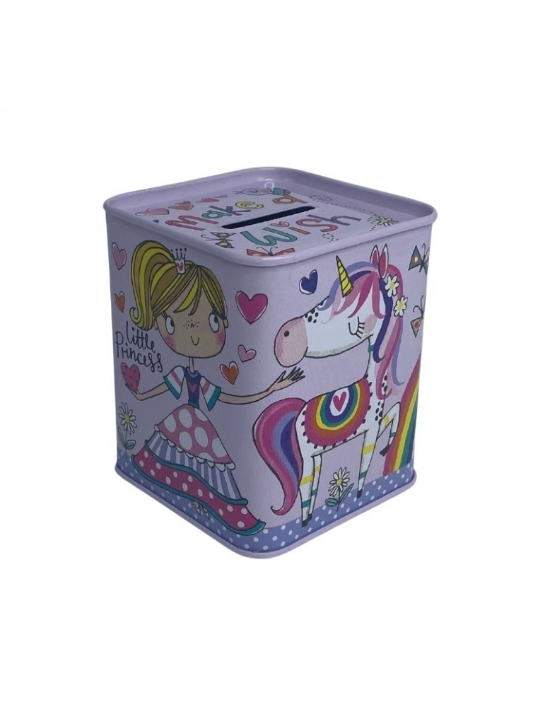 Tirelire enfant Rachel Ellen Licorne REMONBOX16Kiub