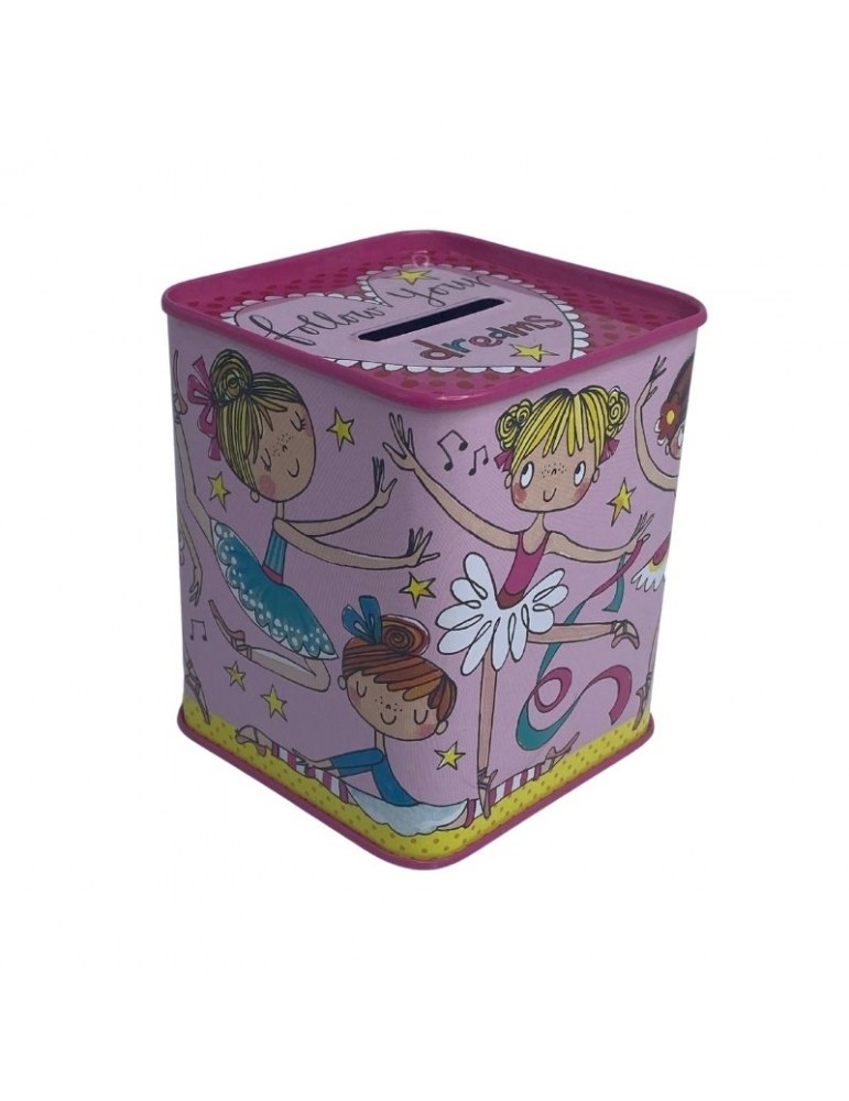 Tirelire enfant Rachel Ellen Danseuses REMONBOX18Kiub