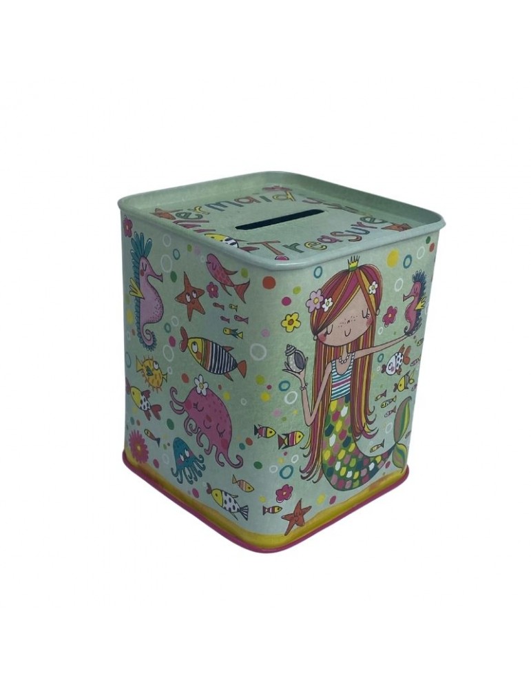 Tirelire enfant Rachel Ellen Sirène REMONBOX14Kiub