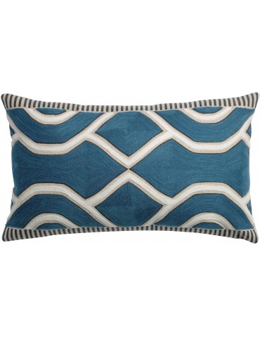 Coussin Johan brodé Tempête 30 x 50 6911060000Vivaraise