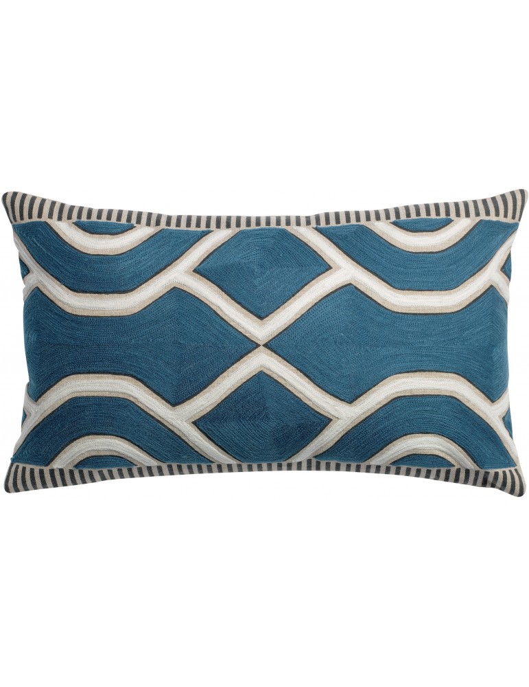 Coussin Johan brodé Tempête 30 x 50 6911060000Vivaraise Coussin Johan brodé Tempête 30 x 50 6911060000Vivaraise
