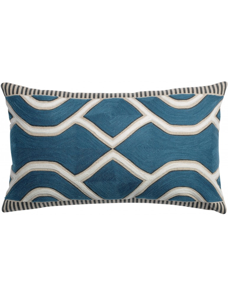 Coussin Johan brodé Tempête 30 x 50 6911060000Vivaraise