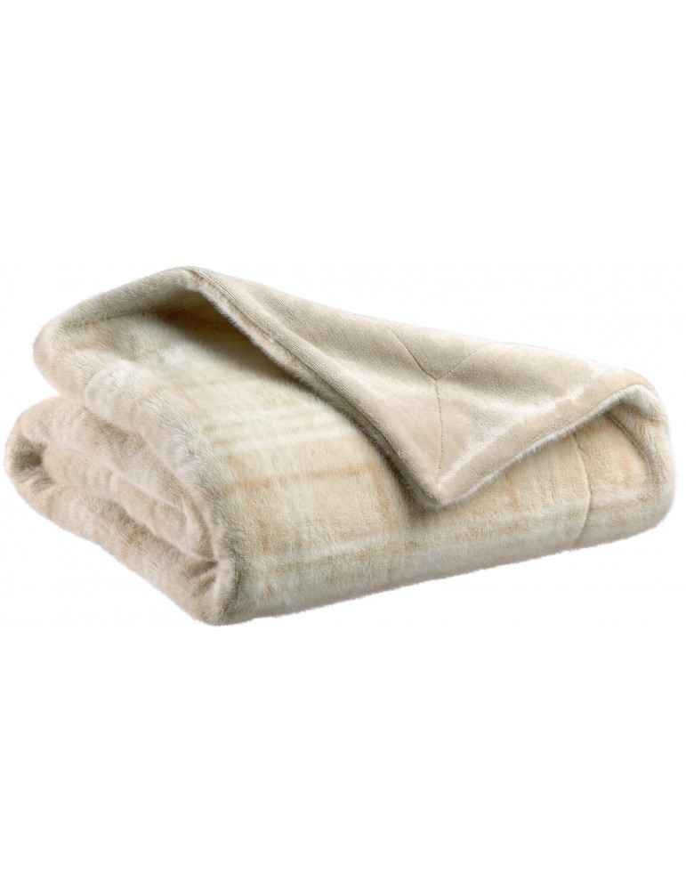 Plaid Luba Sable 140 x 180 8384085000Vivaraise Plaid Luba Sable 140 x 180 8384085000Vivaraise
