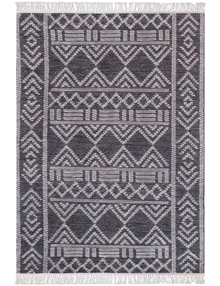 Tapis Maïs Charbon/ivoire 190 x 290 4584079000The Rug Republic