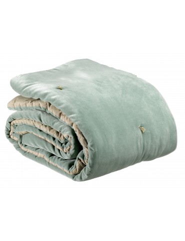 Plaid points noués Elise Opaline 140 x 200 2431022000Vivaraise
