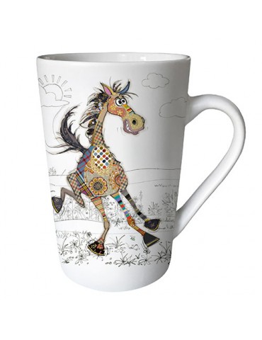 Mug XL conique mat 435ml "KOOK" Cheval MUGTG21U23Kiub