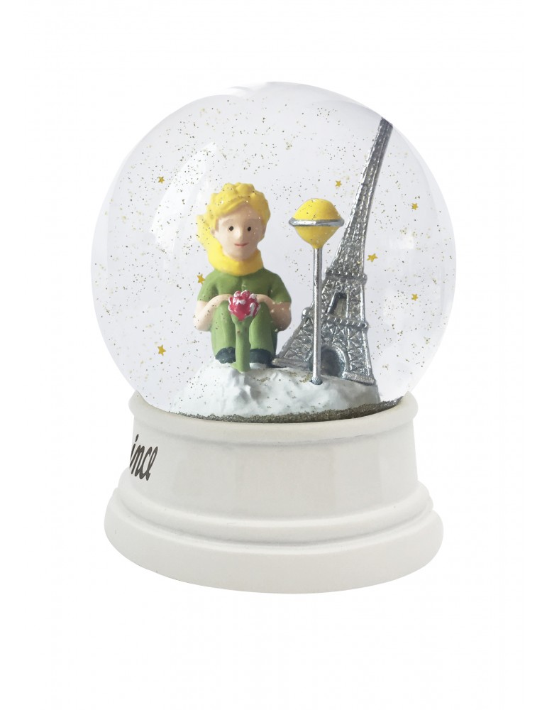 Boule à neige 65mm Le Petit Prince à Paris BANPP102Kiub