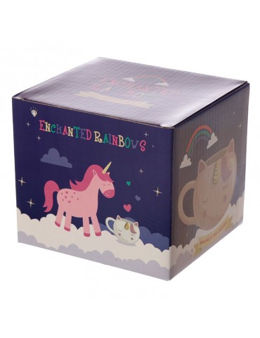 Mug en céramique New Enchanted Rainbows - Licorne blanc MUG316