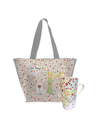 Lot Petit Prince liberty grande tasse et lunchbag fleuri LOTPPLIBERTY2Kiub