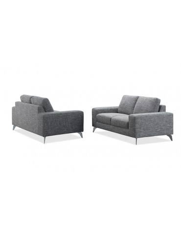 Jazz II Narbonne Grey - Canape 3 places en tissu fixe C114-NARBONNEGREY