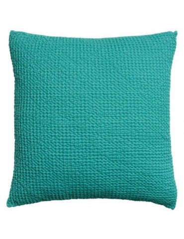 Coussin stonewashed Maia Lagon 45 x 45 2309061000Vivaraise