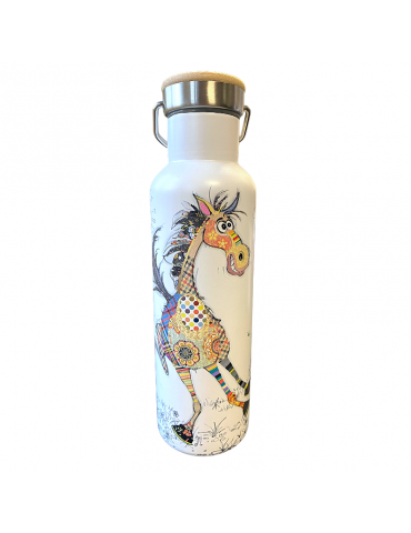 Bouteille isotherme avec anse 590ml Kook cheval GOUTH21U10Kiub
