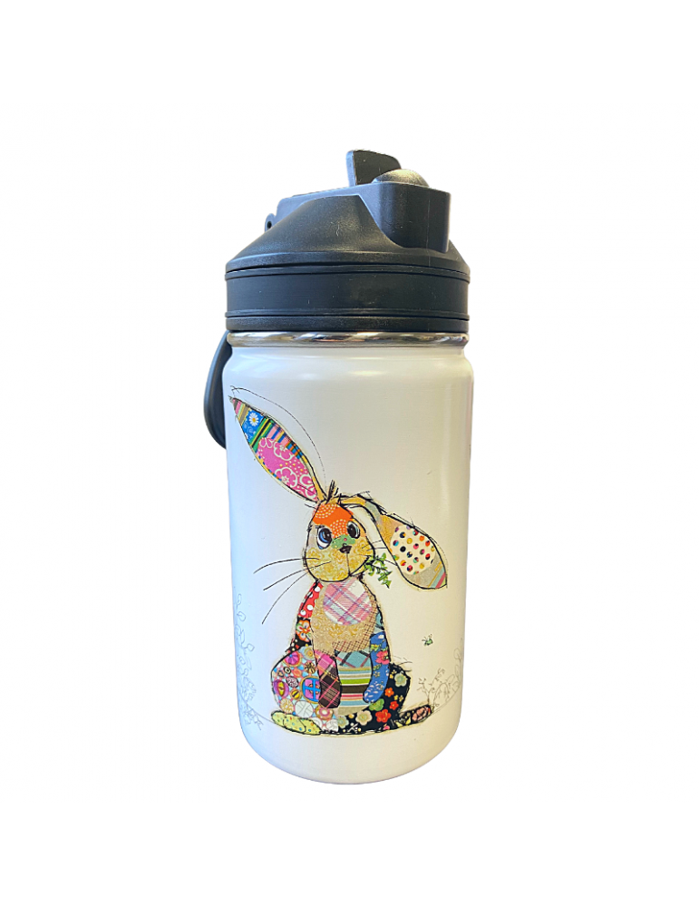 Gourde isotherme avec paille 350ml Kook enfant Lapin
