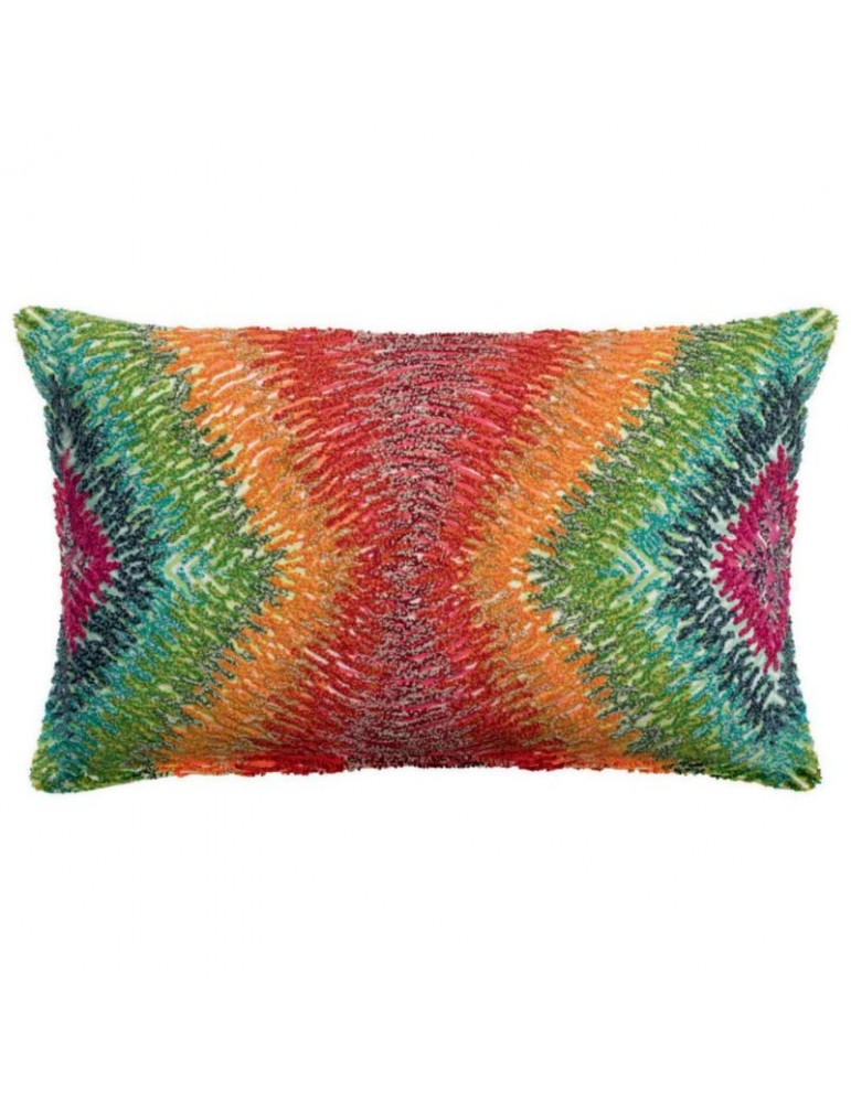 Coussin Stella brodé Multico 30 x 50 8876000000Vivaraise