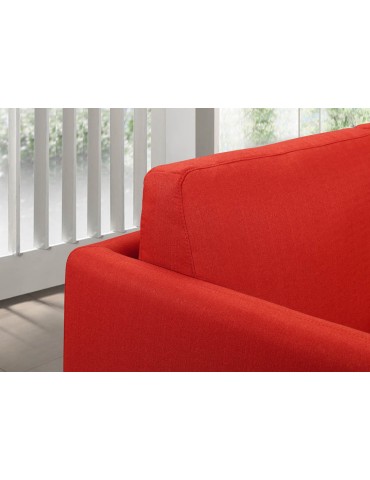 RUN Rouge - Fauteuil en tissu Season C118-RED