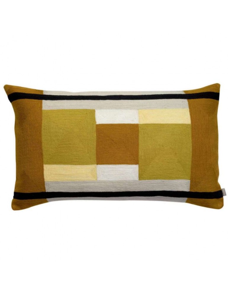 Coussin Dea brodé Bronze 40 x 65 8257040000Vivaraise Coussin Dea brodé Bronze 40 x 65 8257040000Vivaraise
