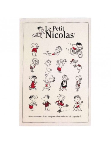 Torchon Petit Nicolas Les copains Ecru 48 x 72 8324011005Winkler