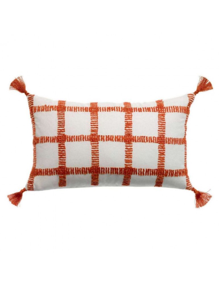 Coussin à carreaux Diana Marmelade 30 x 50 7932045000Vivaraise Coussin à carreaux Diana Marmelade 30 x 50 7932045000Vivaraise