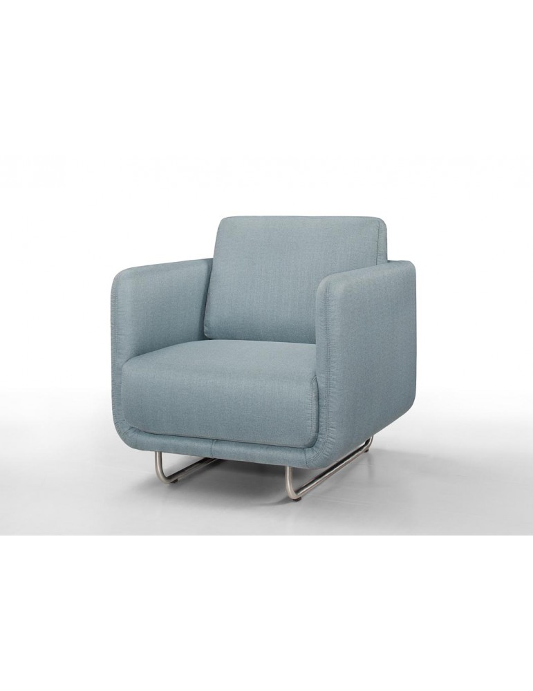 RUN Bleu - Fauteuil en tissu Season C118-BLUE