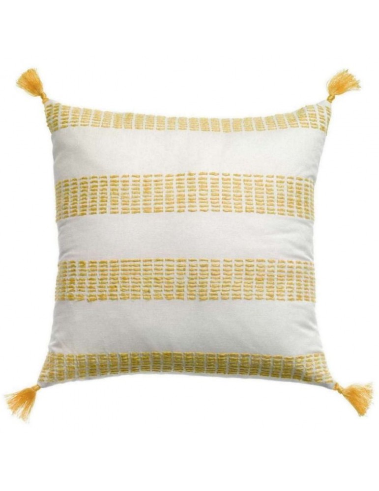 Coussin Ã  rayures Diana Mimosa 45 x 45 6776040000Vivaraise