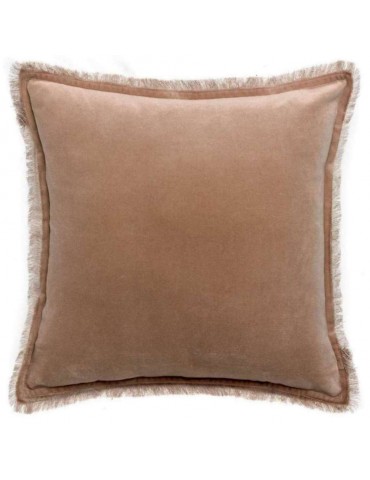 Coussin uni Fara Sésame clair 45 x 45 5015016001Vivaraise