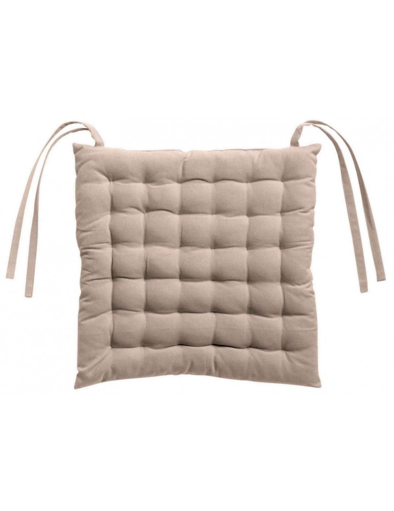 Galette de chaise 36 points Zea recyclée Naturel 38 x 38 x 3 cm 1457015000Winkler Galette de chaise 36 points Zea recyclée Naturel 38 x 38 x 3 cm 1457015000Winkler