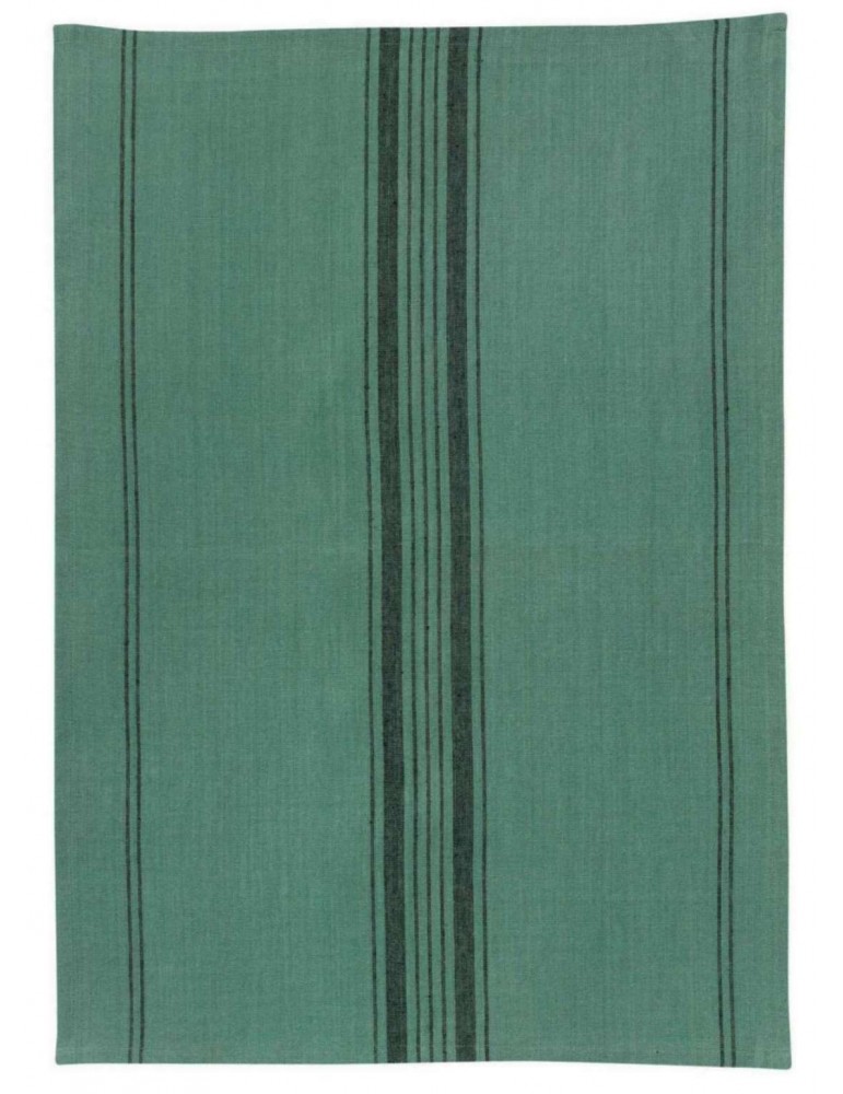 Torchon Metis Kilia rayures Vert de gris 50 x 70 1461020000Winkler Torchon Metis Kilia rayures Vert de gris 50 x 70 1461020000Winkler