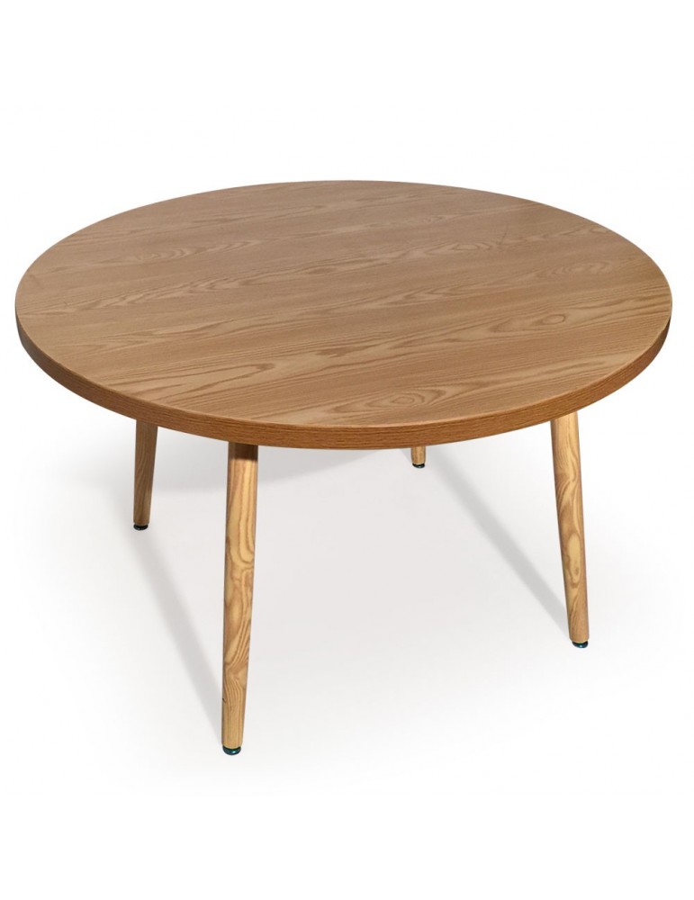 Table ronde scandinave Nora Frêne p805rash