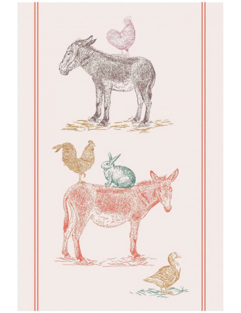 Torchon Ferme Ecru 48 x 72 1607011000Winkler Torchon Ferme Ecru 48 x 72 1607011000Winkler