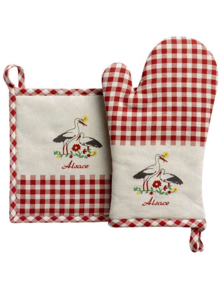 Lot Gant de cuisine/Manique Blom Ecru 18 x 28 1606011102Winkler Lot Gant de cuisine/Manique Blom Ecru 18 x 28 1606011102Winkler