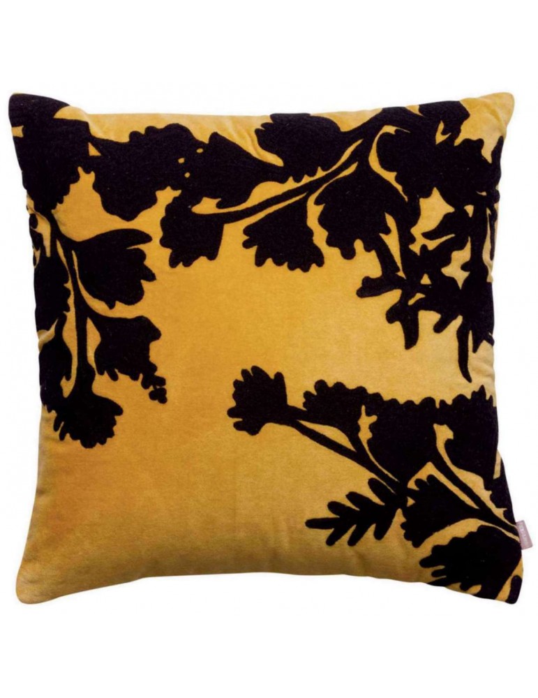 Coussin Rosalie brodé Mirabelle 45 x 45 3627040000Vivaraise Coussin Rosalie brodé Mirabelle 45 x 45 3627040000Vivaraise