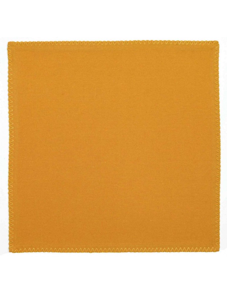 Lot de 2 serviettes de table recyclées Delia Tournesol 41 x 41 7866043102Winkler