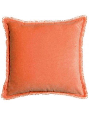 Coussin uni Fara Goyave 45 x 45 5015041000Vivaraise