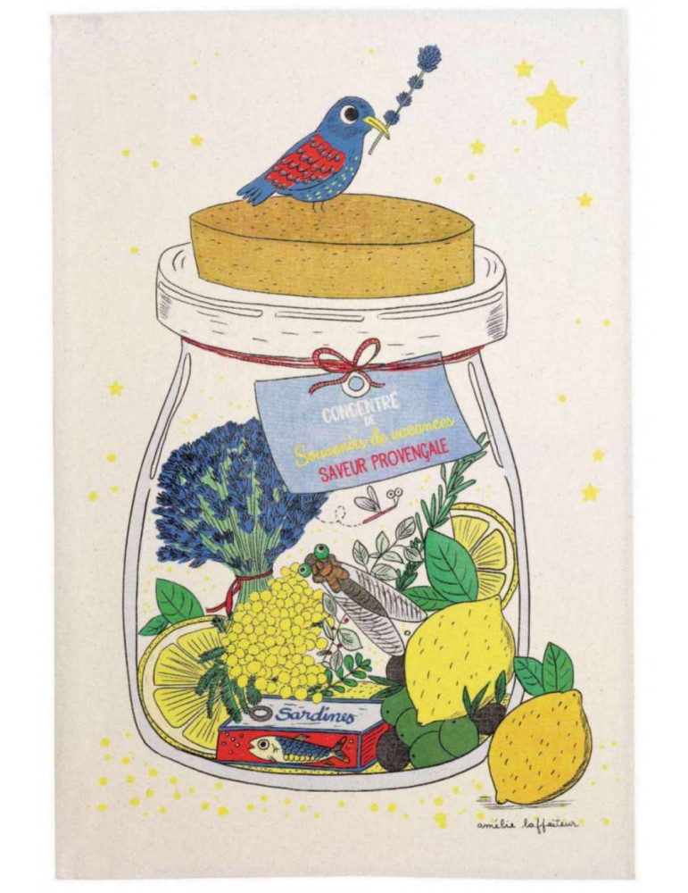 Torchon Saveurs Provencale Ecru 48 x 72 2131011000Winkler Torchon Saveurs Provencale Ecru 48 x 72 2131011000Winkler